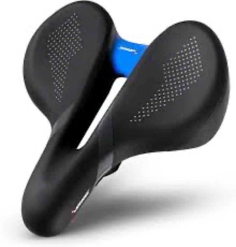 X WING Comfort Bike Seat for Men and Women with Innovative 5-Zone-Concept – Winged Bicycle Saddle wi
