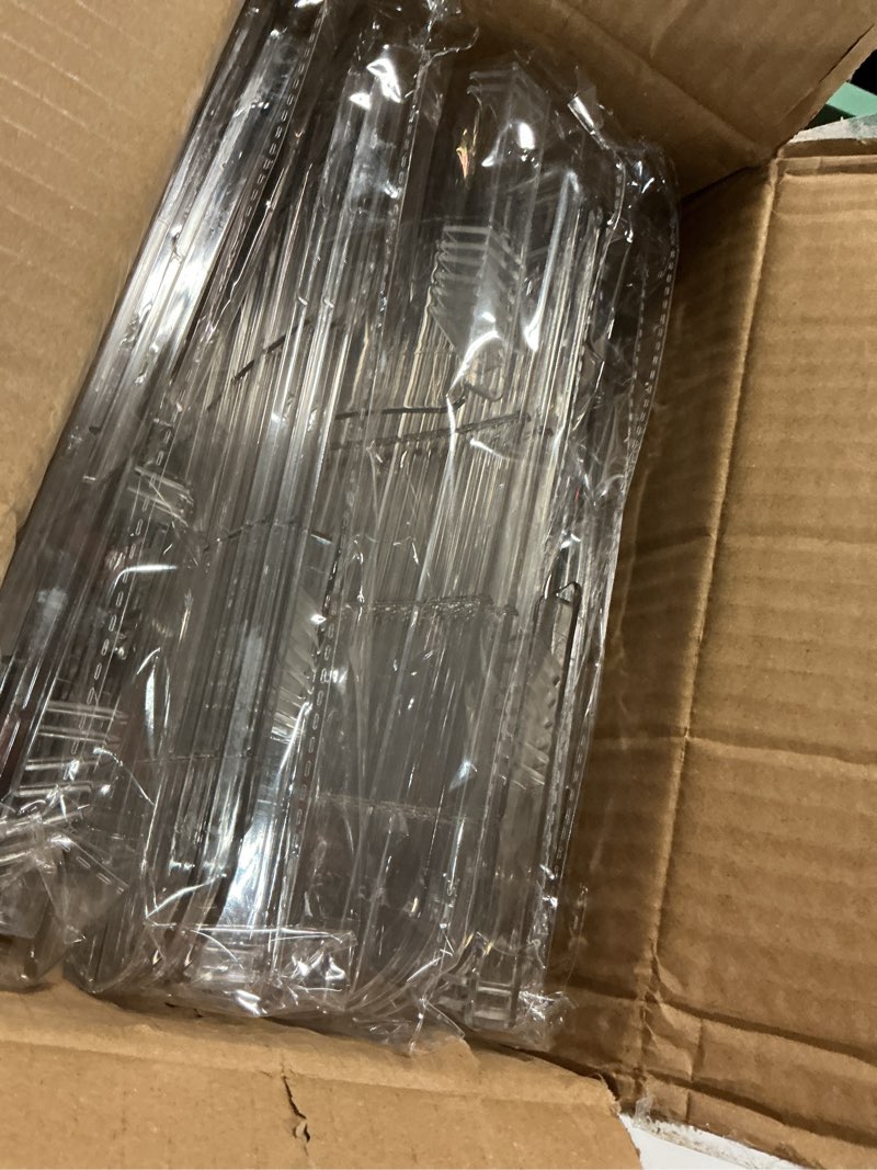 Condition photo showing New/Like New for shoe slots organizer?15pack shoe stackers for a pair of shoes,adjustable shoe rack with three levels?shoe storage shoe space saver 15pack clear