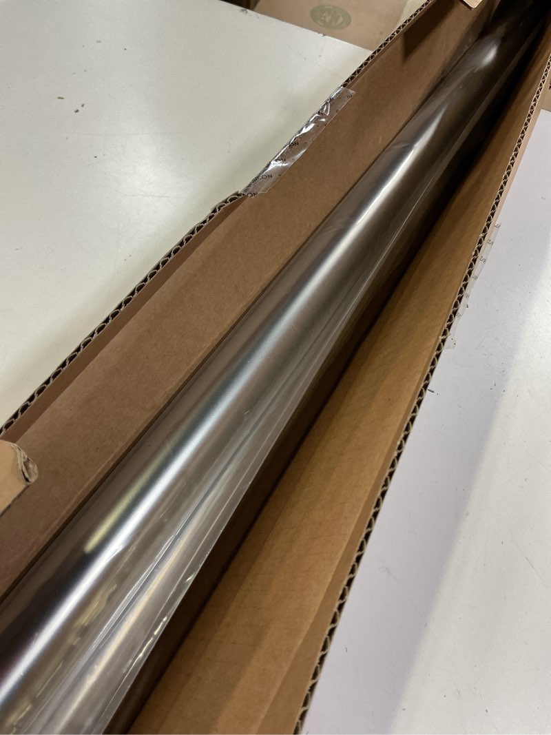Condition photo showing Good Condition for Ivilon Drapery Window Curtain Rod - End Cap Style Design 1 Inch Pole. 72 to 144 Inch Color Satin Nickel 72 to 144 in.