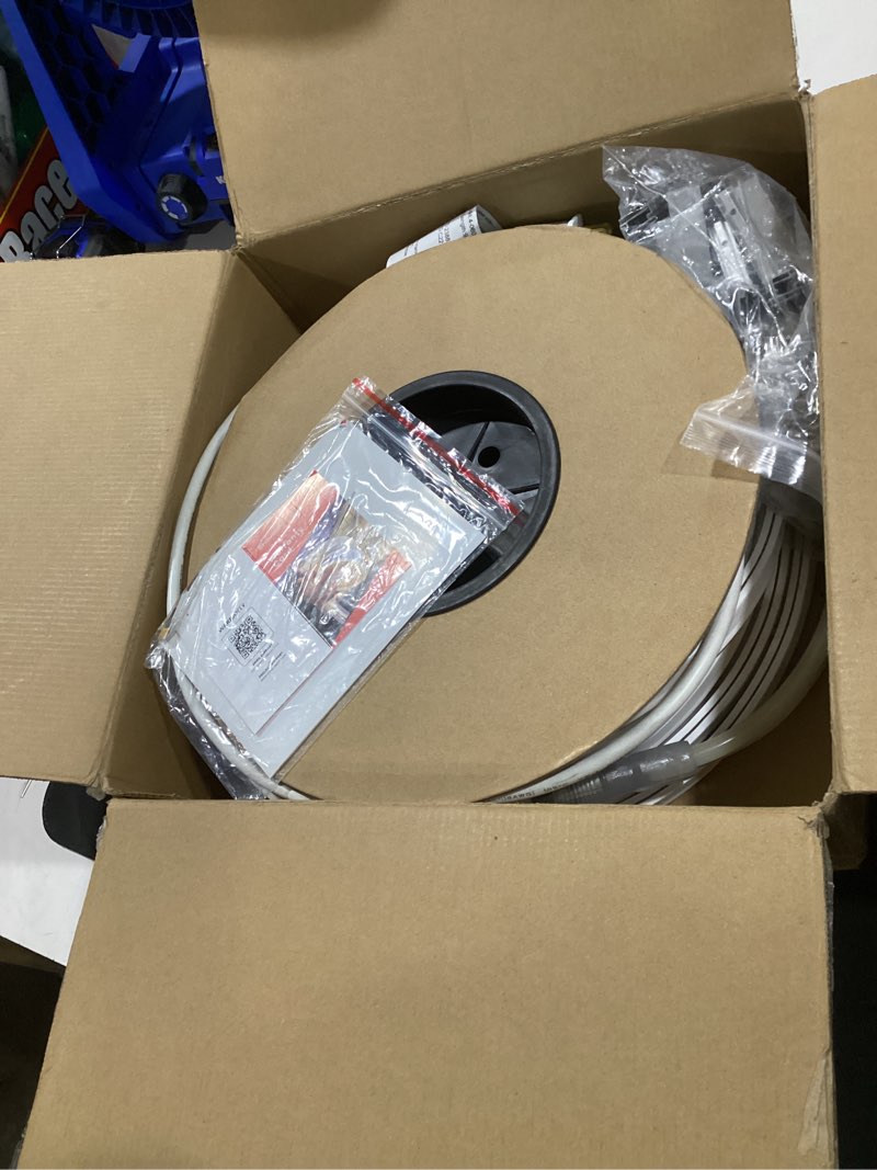 Condition photo showing Good Condition for shine decor led rope lights ac 120v, connectable & cuttable dotless 120leds/m eco neon strip lighting, etl ip65 waterproof & weather-resistant for home commercial, 8x16mm, 4500k neutral white, 98.4ft 4500k neutral white 98.4 ft