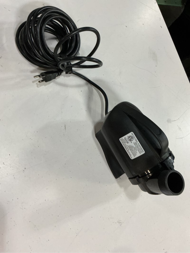 Condition photo showing As Is for 600 gph waterfall pump
