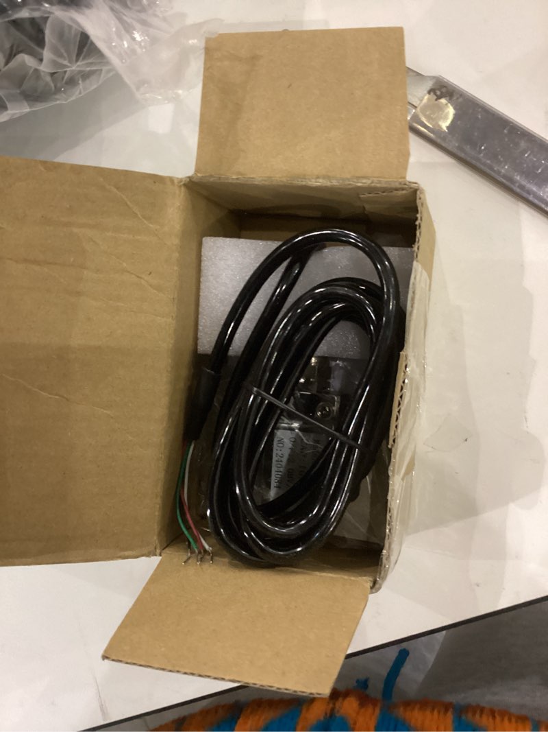 Condition photo showing As Is for (0~100KG) S-Type Pull Pressure Compression and Tension Sensor, M12x1.75 Stainless Steel Force Pressure Testing Load Cell Sensor, Industrial High-Precision Force Sensor, DYLY-103, 5~15V