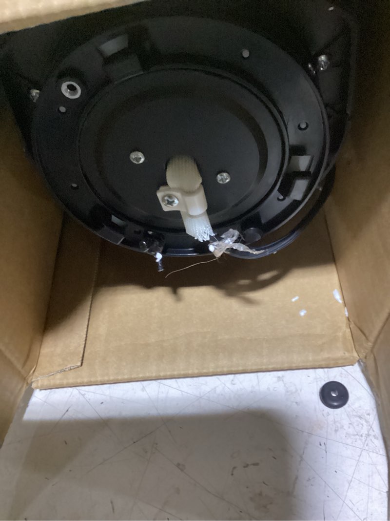 Condition photo showing Good Condition for amazon basics 28" 60-degree oscillating tower fan with powerful airflow for bedroom, living room, office, 3 speeds, mechanical control, air circulator, 35w, 27.8"h x 9.4"d x 9.4"w, black 28" - mechanical control