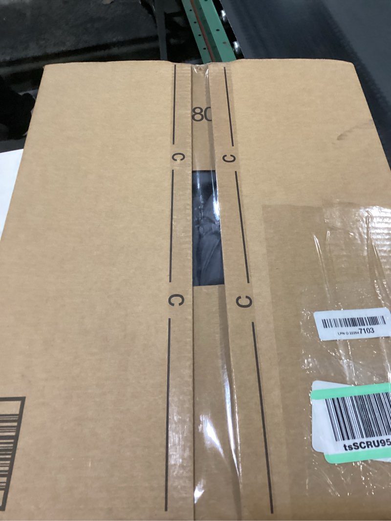 Condition photo showing New/Like New for Bedsure Queen Comforter Set Dark Grey - Bed in a Bag Queen Size Bedding 7 Pieces, GentleSoft™ Pintuck Bed Set Gift for Family, Pinch Pleat All Season Comforter with Sheets, Pillowcases & Shams Queen 06 - Dark Grey