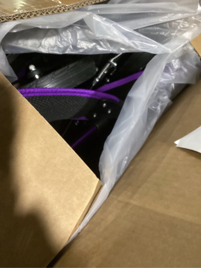 Condition photo showing Good Condition for walkers for seniors, rollator walker with seat, 350 lb weight capacity, 18" big seat, 8" all-terrain wheels, 6-level adjustable height, lightweight aluminum frame rollator walkers for seniors (purple)