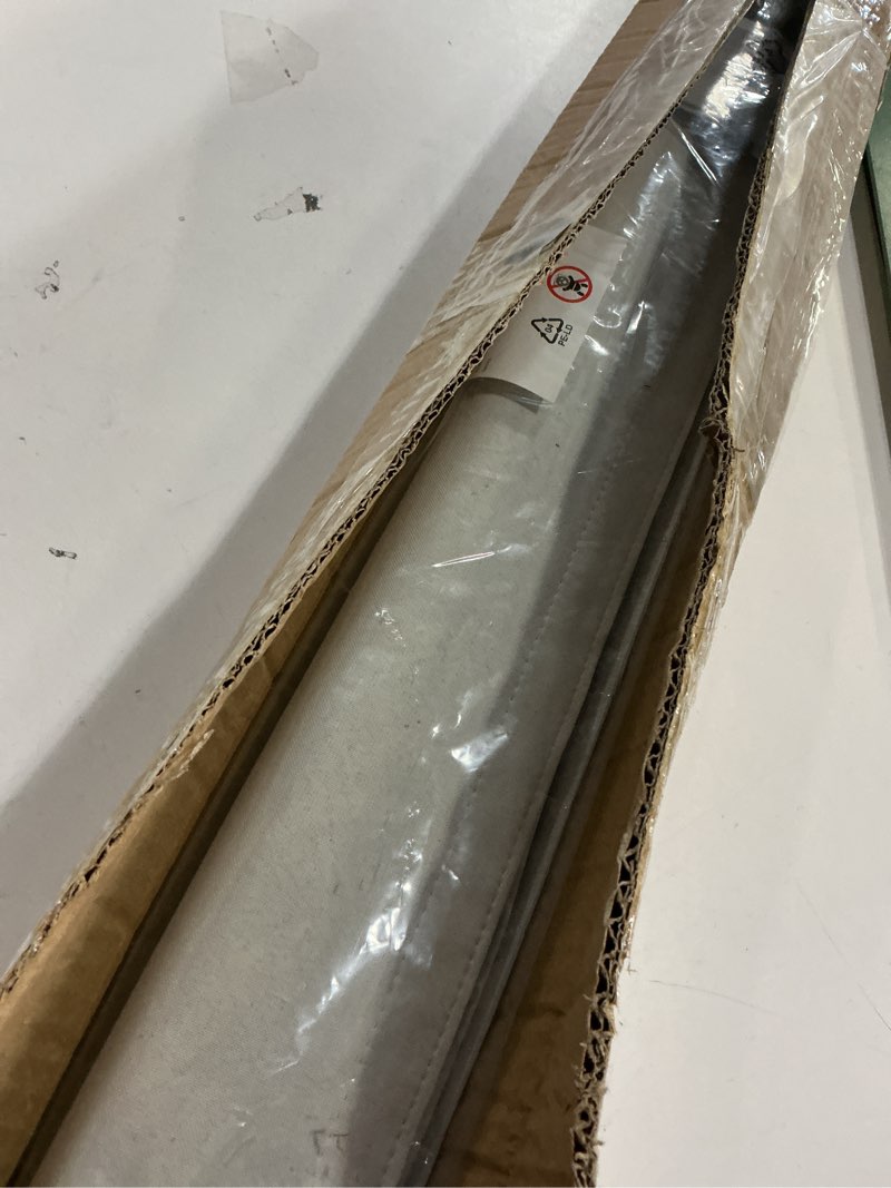 Condition photo showing Good Condition for No Drill Top Down Bottom Up Roman Shades for Windows, 26" W x 64" H, Natural Natural 26" W x 64" H
