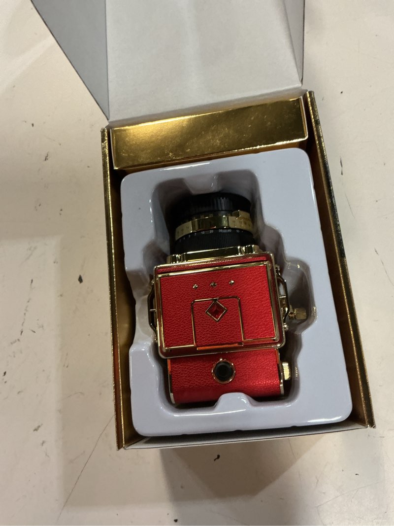 Condition photo showing Good Condition for vintage digital camera, 64mp 2.7k retro point and shoot camera with autofocus, 2" ips waist-level screen & 16gb tf card, 16x zoom compact photography camera for beginners kids red