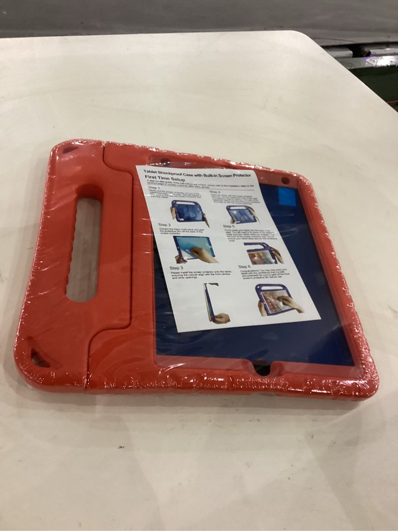  BMQUO Pad 102 Mandle Case wi in Soreen Protector, Red 