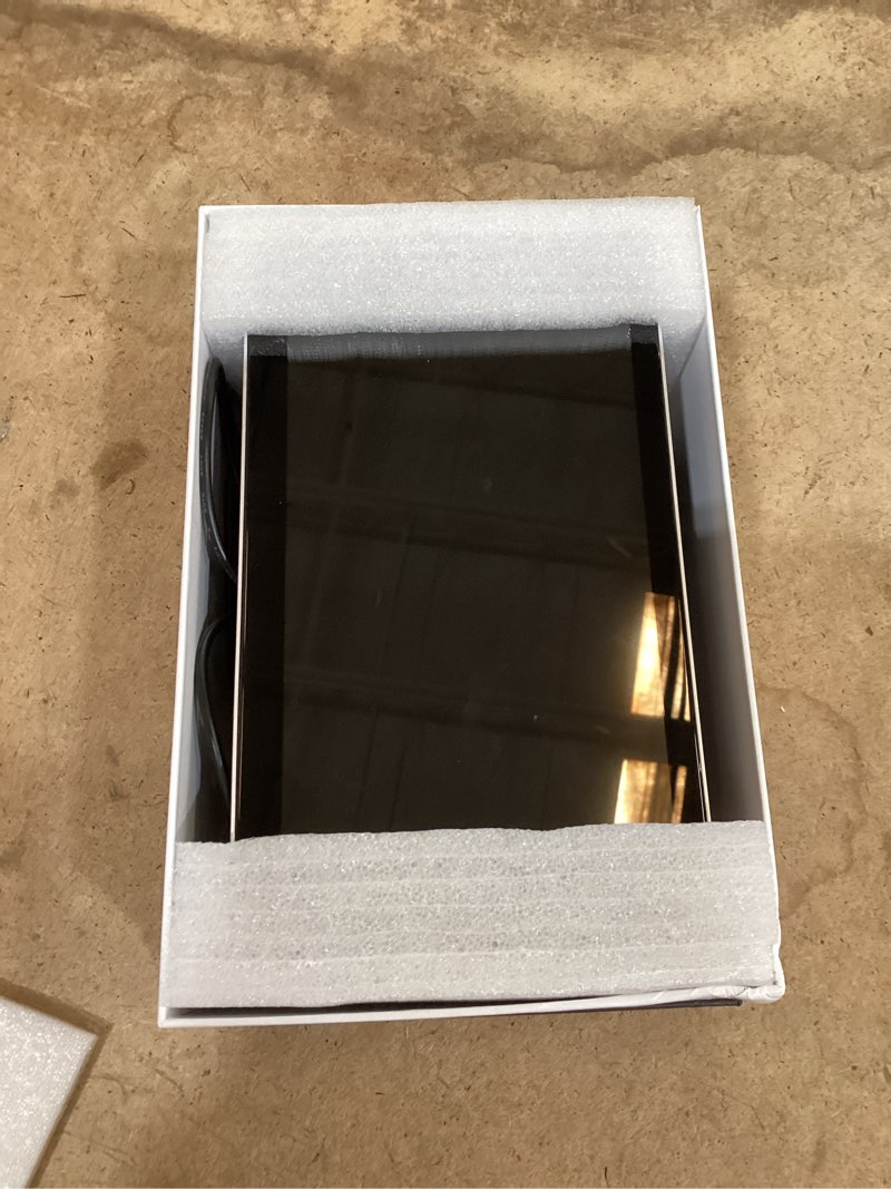 Condition photo showing New/Like New for portable carplay screen for car, 9'' wireless apple carplay & android auto screen for car, 4k dash cam, 1080p backup camera, gps navigation/bluetooth/fm/siri voice control for all vehicles
