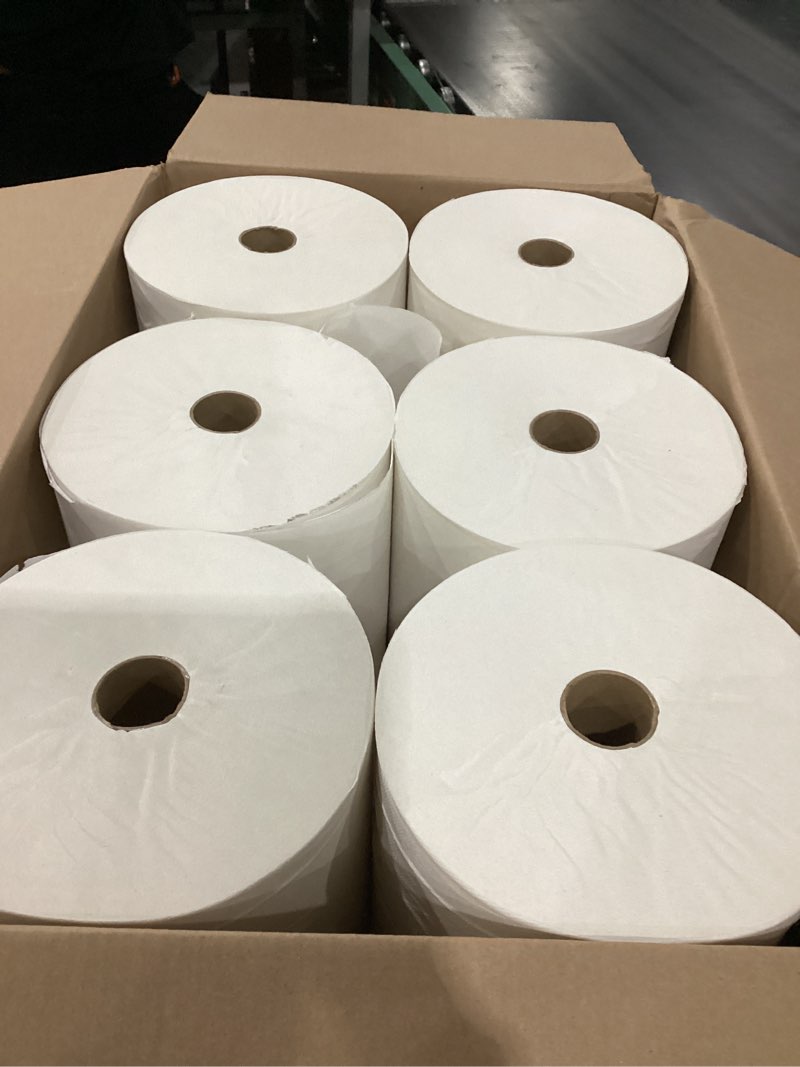 Condition photo showing Good Condition for scott professional essential universal high-capacity hard roll paper towels, bulk (01005), hardwound 1.5" core, absorbency pockets, white (6 rolls at 1,000' each, 6,000'/case)