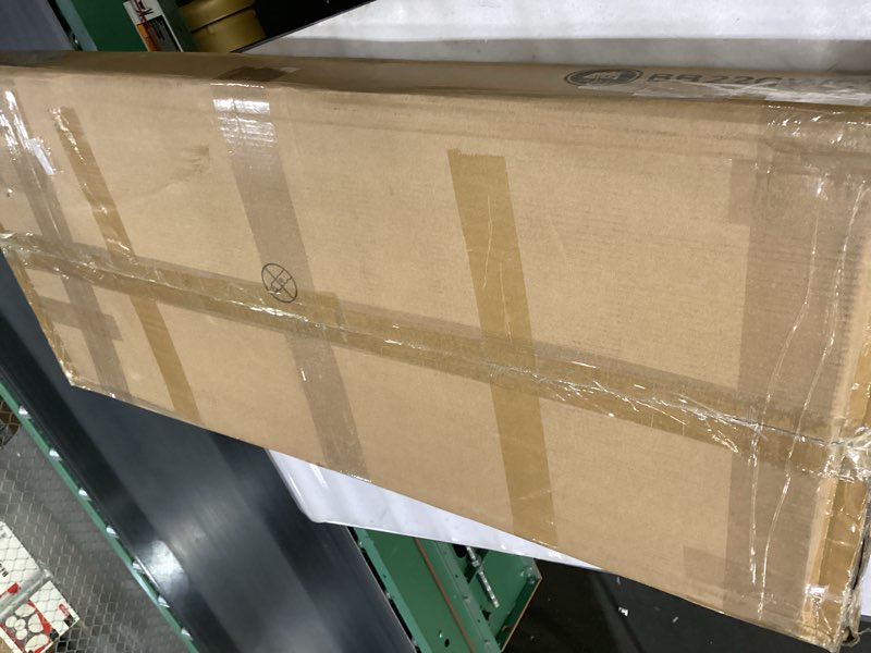 Condition photo showing New/Like New for HOOBRO Storage Bench, 43.3" Toy Box, Rattan-Like Storage Chest, Sturdy Entryway Bench Supports 220 l