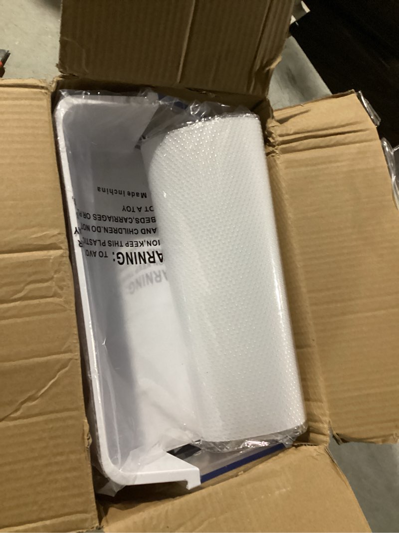 Condition photo showing New/Like New for Upgraded 242126602 Refrigerator Door Bin Shelf Replacement Part Compatible with Frigi.daire Refrigerator Door Shelf 2421266 PS12364199 FFSS2625TS0 LFSS2612TF0 Door Shelf Shelves by AMI PARTS (2 Pack)