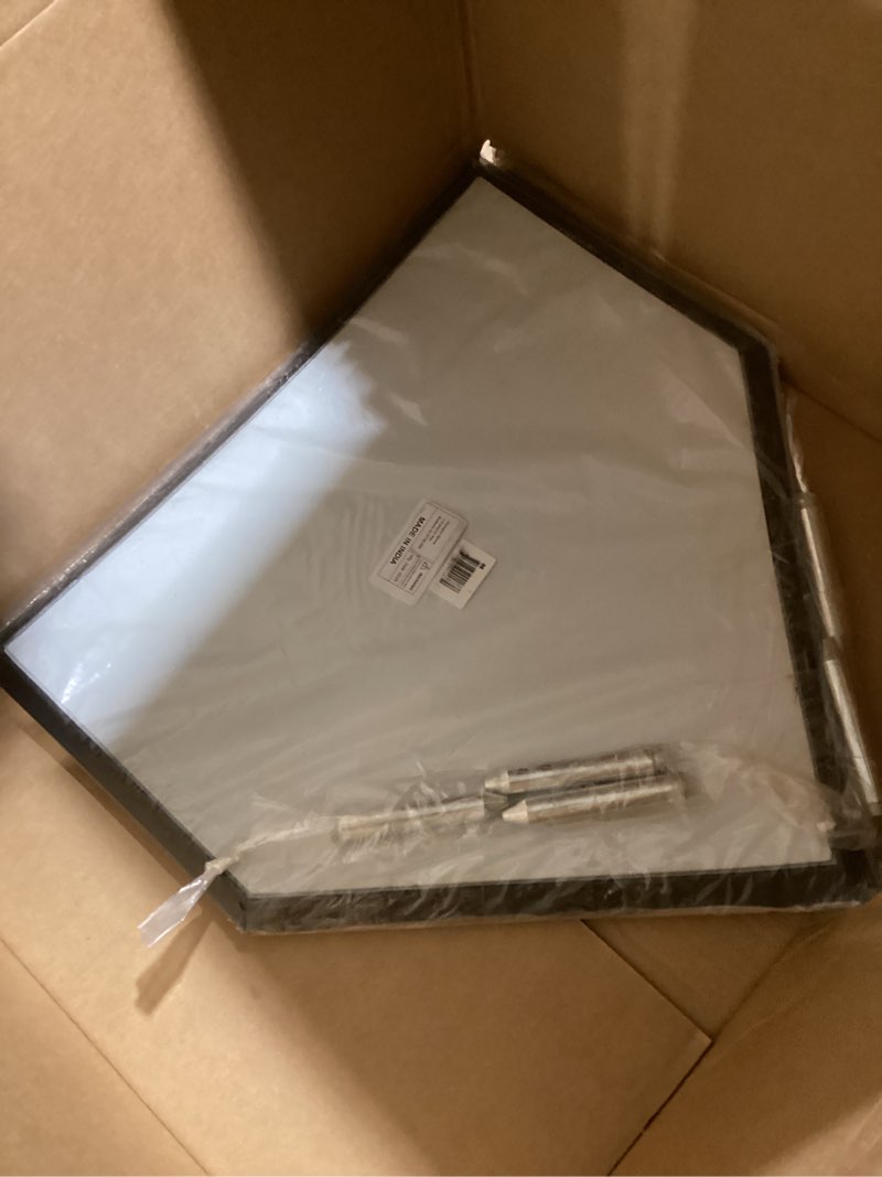 Condition photo showing Good Condition for Champion Sports Universal Homeplate – Molded Rubber, Metal Bottom Home Plate with Ground Anchor and Spikes Save-A-Leg Home Plate