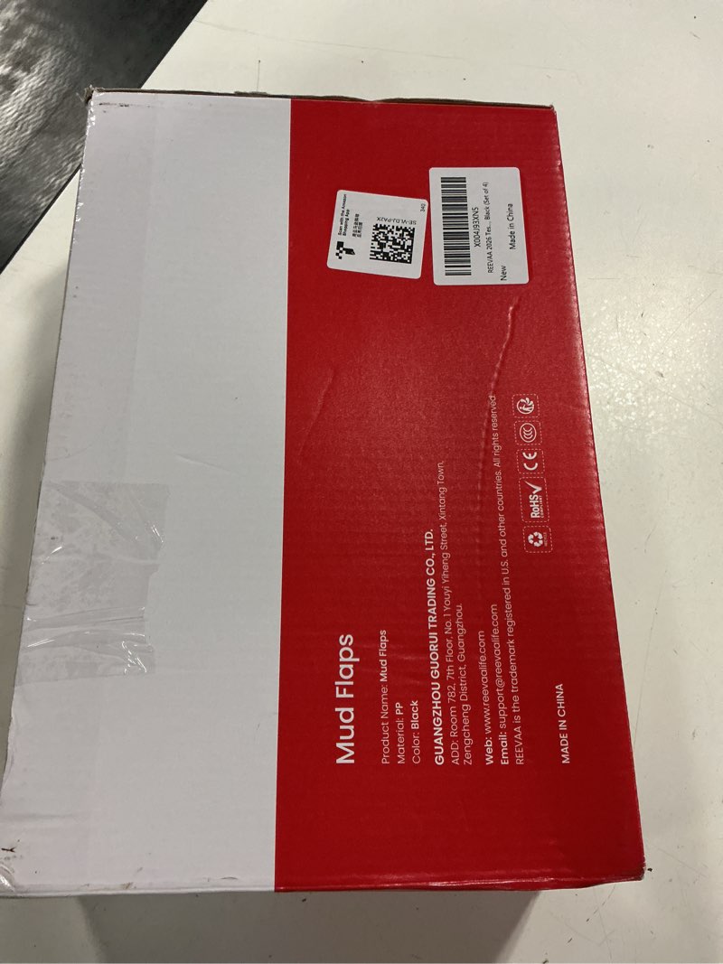 Condition photo showing New/Like New for reevaa tesla model 3 highland 2024–2026 mud flaps accessories, set of 4