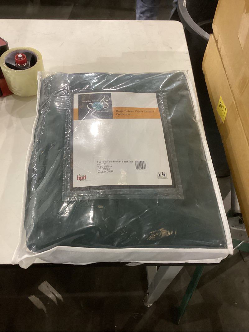 HPD Half Price Drapes Basic Deluxe Velvet Room Darkening Curtains with Rod Pocket - 2 Panels Set - W