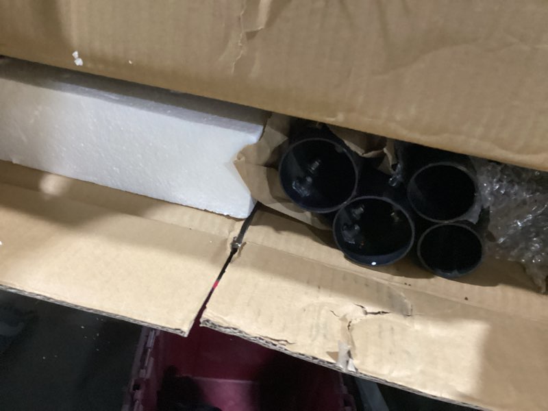 Condition photo showing Good Condition for Two-Way Hot Tub Handrails, 38"-58" Adjustable Height SPA Handrail w/360 Swivel Option, Hot Tub Railing to Get in and Out, 600LBS SPA Side Handrail w/Slide Under Mount Base for Indoor&Outdoor