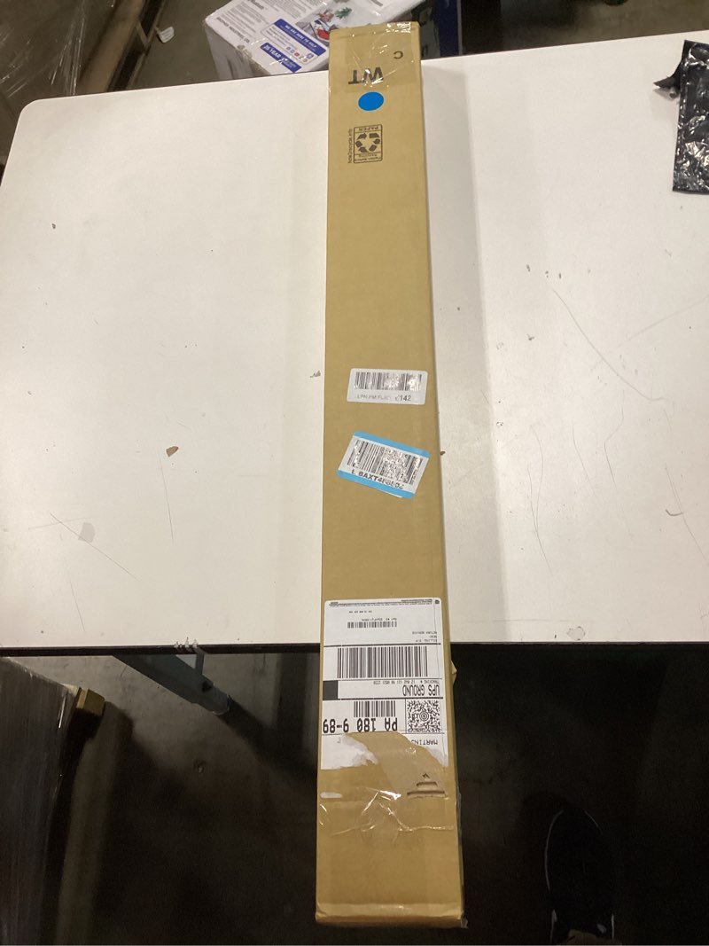 Condition photo showing New/Like New for DEZ FURNISHINGS Cordless 1" Light Filtering Cellular Shade, 33.5"W x 64"H, White White 33.5"W x 64"H