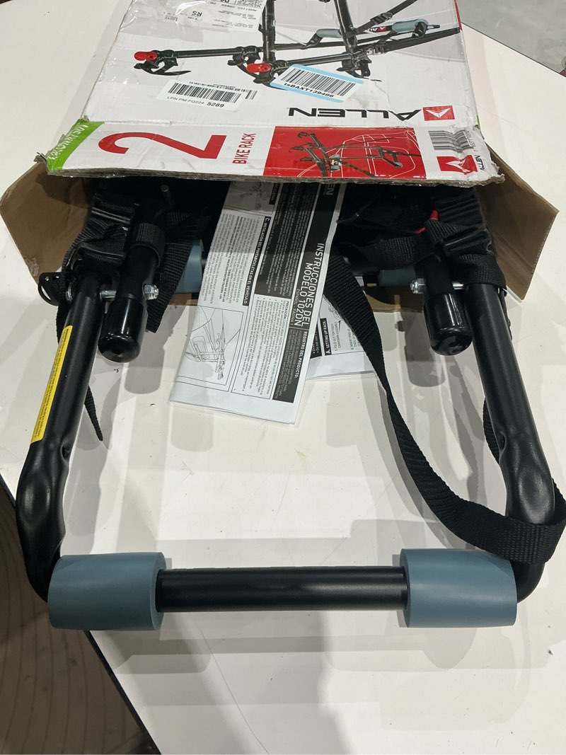 Condition photo showing Good Condition for allen sports deluxe 2-bicycle trunk mounted bike rack carrier  102dn