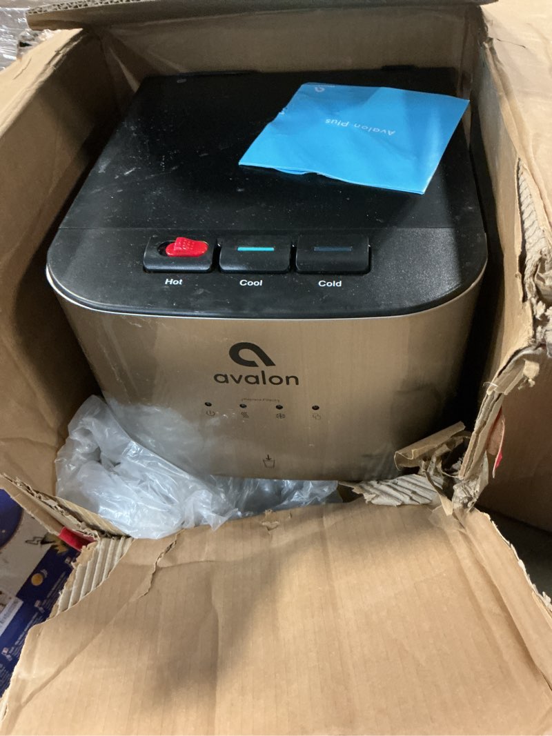 Condition photo showing As Is for Avalon A3F Bottom Loading Water Cooler Dispenser with BioGuard-3 Temperature Settings-UL-Filtered Bottled with Filters