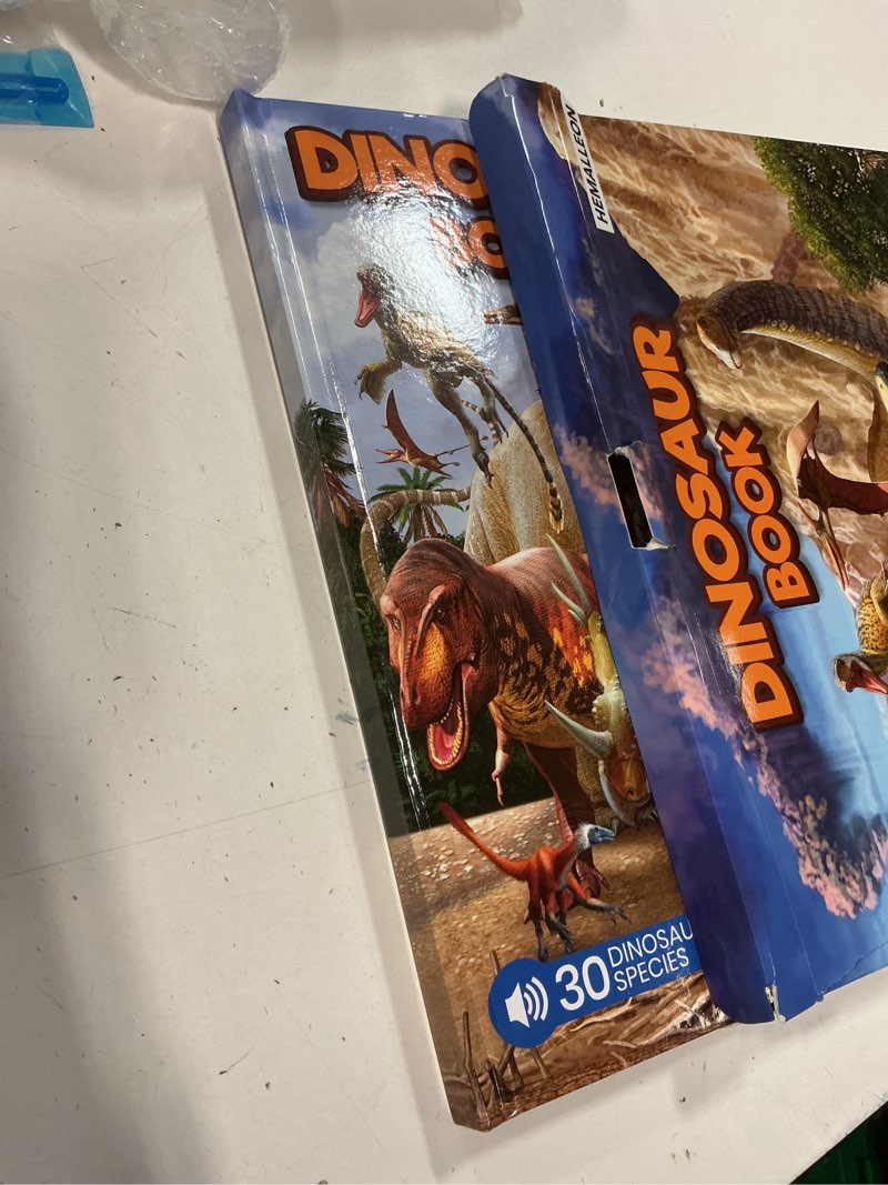 Condition photo showing Good Condition for dinosaur toys for kids 3-5 5-7 2-4 year old - dinosaur book with 30 species facts names & realistic sounds - dinosaur gifts for kids boys girls toddlers