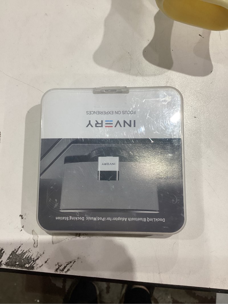 Condition photo showing New/Like New for INVERY DockLinQ Pro Bluetooth 5.0 Adapter Receiver for Bose Sounddock and 30 pin iPod iPhone Music Docking Station(Not for Cars)