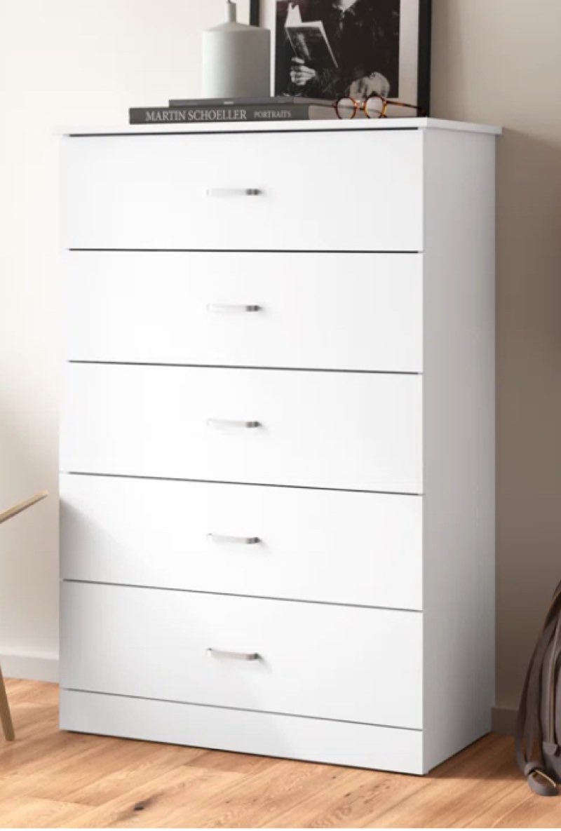 Allyannah 5 Drawer 31.5” W Dresser