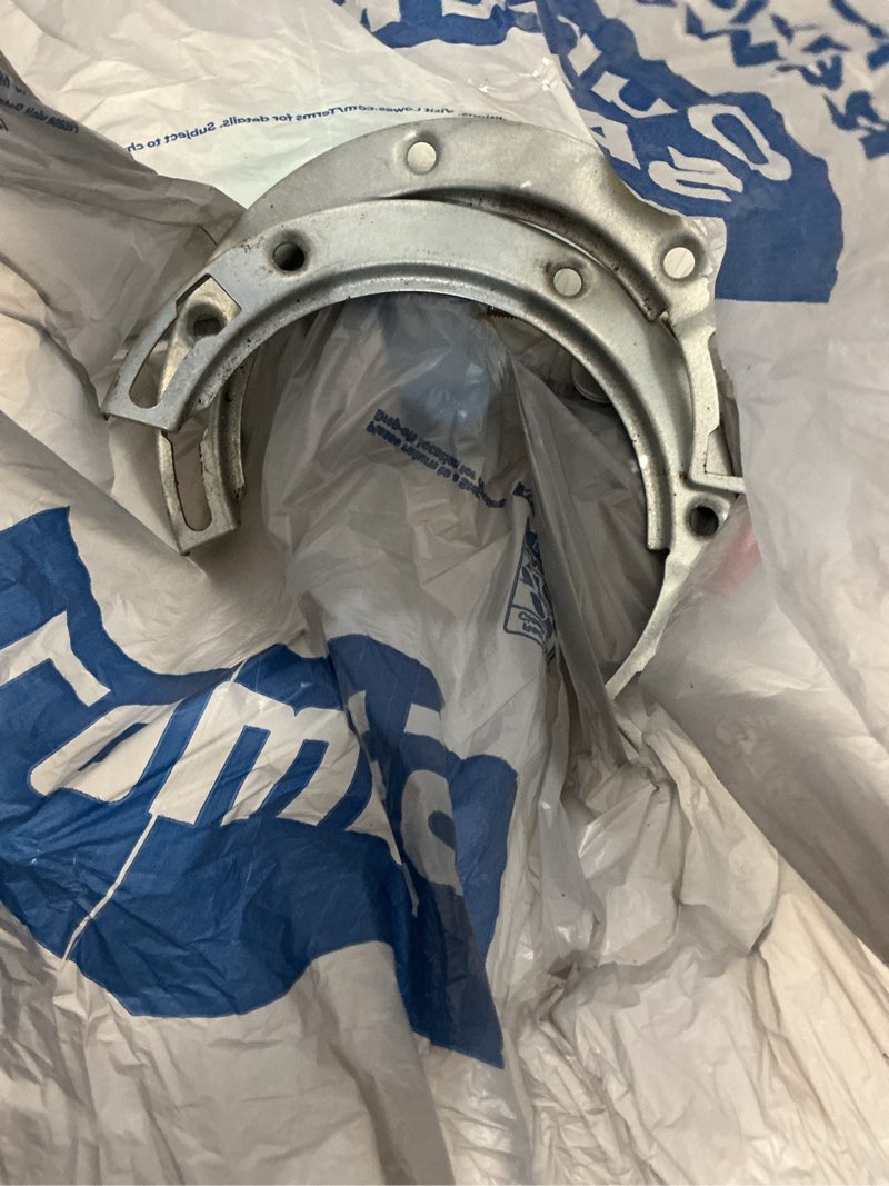 Condition photo showing As Is for oatey replacement flange stainless steel