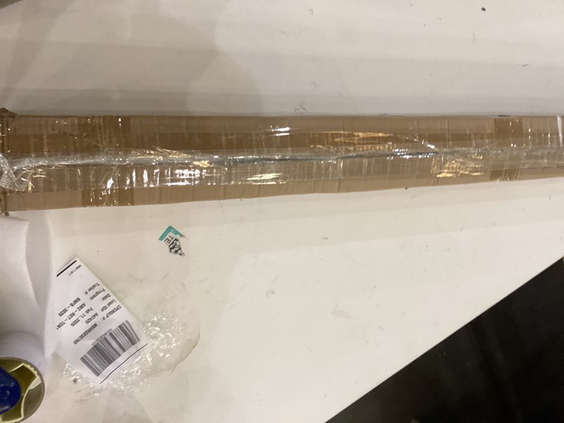 Condition photo showing New/Like New for LazBlinds No Tools No Drill Cordless Bamboo Roman Shades, Light Filtering Window Treatment, Roll Up Bamboo Blinds for Windows 37'' W x 48'' H, Whitewash T Light Filtering-whitewash T 37" W x 48" H