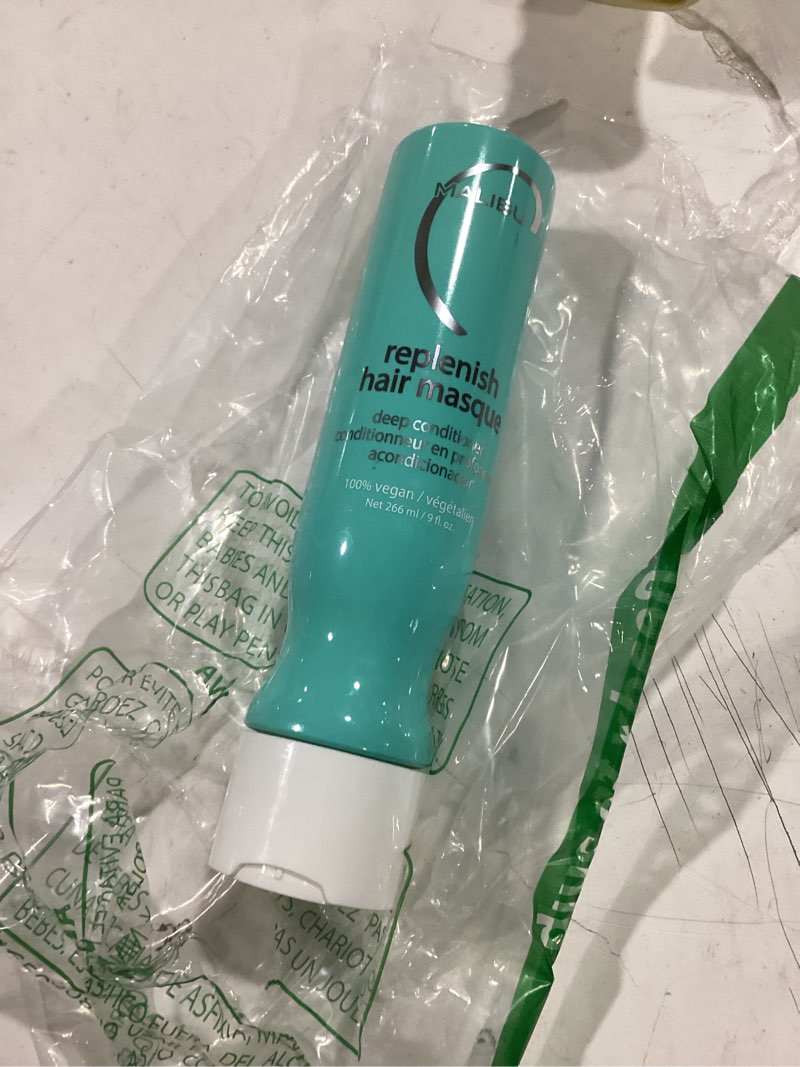 Condition photo showing New/Like New for Malibu C Replenish Hair Masque - Ultra Hydrating Deep Conditioner for Hair Repair - Reparative Formula with Avocado Oil for all Types & Textures 9 Ounce (Pack of 1)