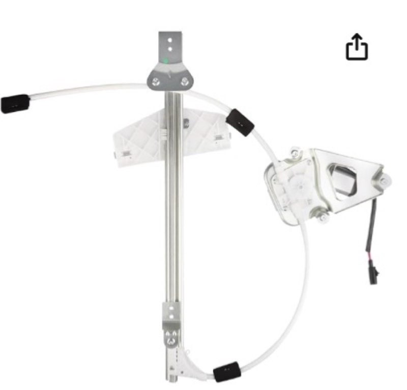 Front Passenger Side Power Window Regulator with Motor Assembly Replacement for Jeep Liberty KJ 2002 2003 2004 2005 2006, Right, 741-527