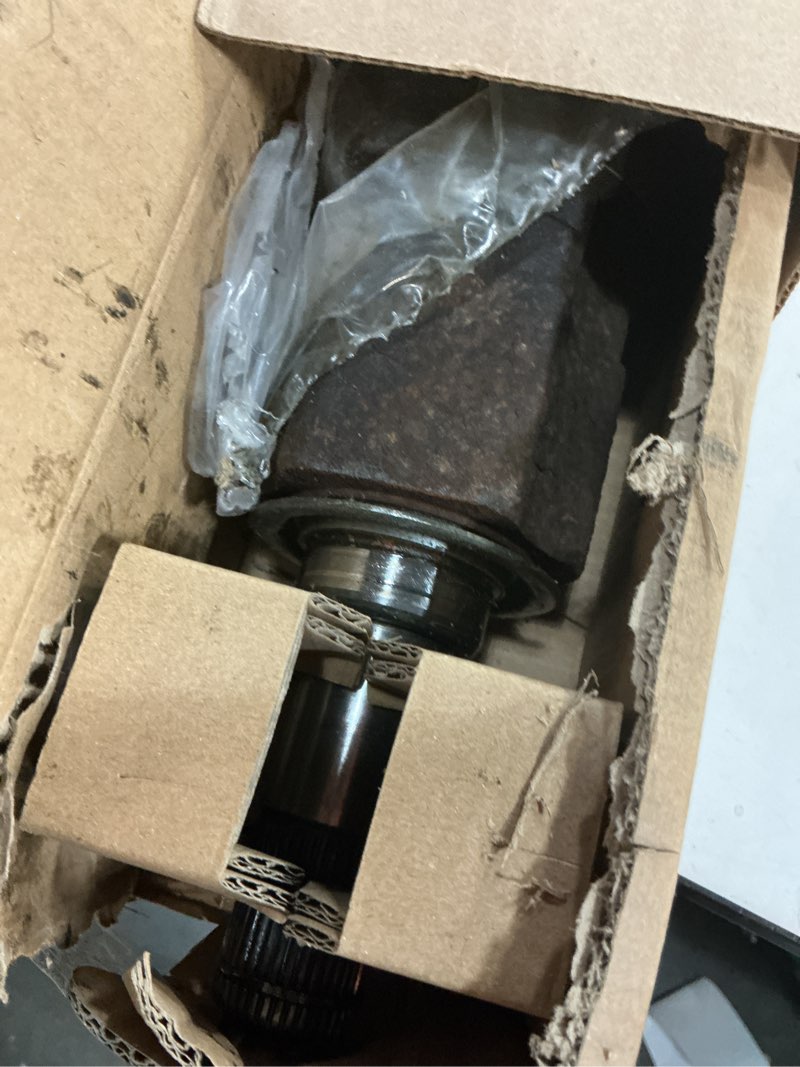 Condition photo showing As Is for front left cv axle shaft assembly fits for dodge durango 3.6l 5.7l 2011-2023, fit for jeep grand cherokee 3.0l 2014-2019, 3.6l & 5.7l & 6.2l & 6.4ll for grand cherokee 2011-2021 awd