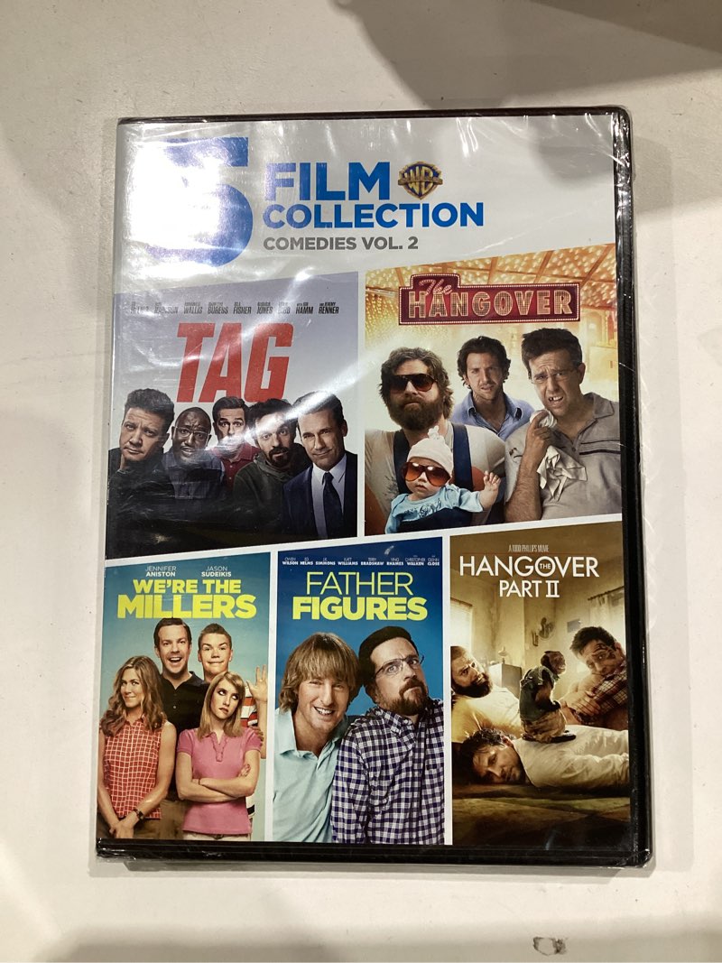 Condition photo showing Good Condition for 5-film collection: comedies volume 2 (dvd)(2019)
