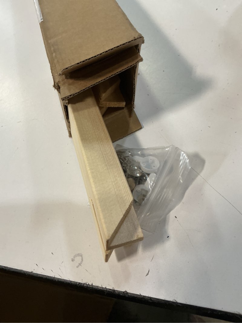 Condition photo showing New/Like New for ARTIQO DIY Canvas Stretcher Bars Canvas Frame - Easy to Assemble, Gallery Wrap Oil Frame Kits Canvas Wood Stretcher Bars- for Oil Paintings, Prints, Paint by Numbers & Posters (24X36)