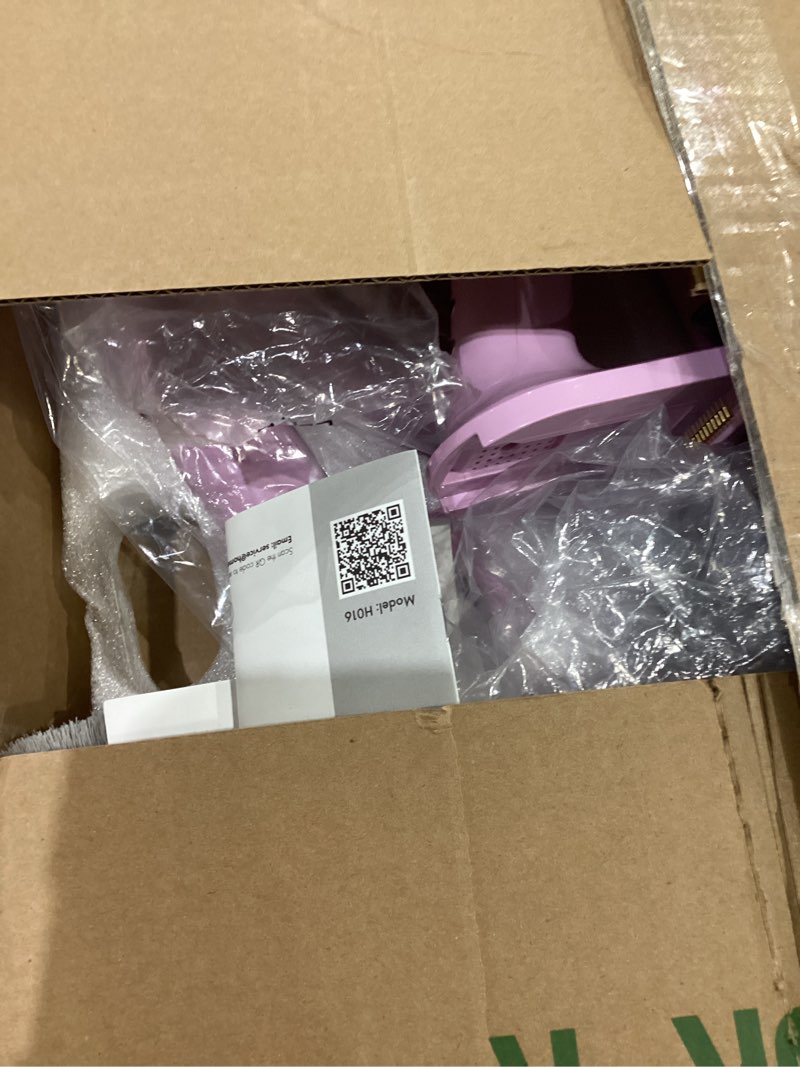 Condition photo showing As Is for Cordless Vacuum Cleaner, 20Kpa Powerful Suction with LED Display, 8 in 1 Lightweight Stick Vacuum, 30 Min Runtime Detachable Battery, 1.5L Dust Cup, for Carpet and Hard Floor Pet Hair Blue