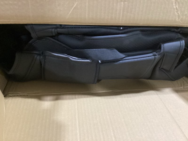 Condition photo showing Good Condition for FREESOO CRV Seat Covers Full Set, for Honda CRV LX EX EX-L Sport Touring Hybrid 2017 2018 2019 2020 2021 2022, Custom Fit Seat Covers for CRV, Waterproof Leather Car Seat Covers, Black Black CR-V 2017-2022 Full Set