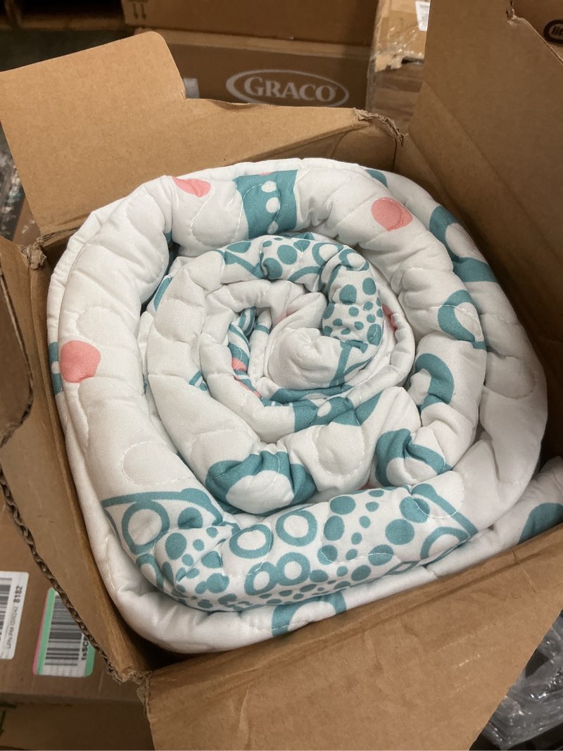Condition photo showing As Is for love's cabin quilts for queen coastal pink bedspreads bedding set - summer beach nautical quilt lightweight bedspread - reversible bedding coverlet for all season - 3 piece (1 quilt, 2 pillow shams)