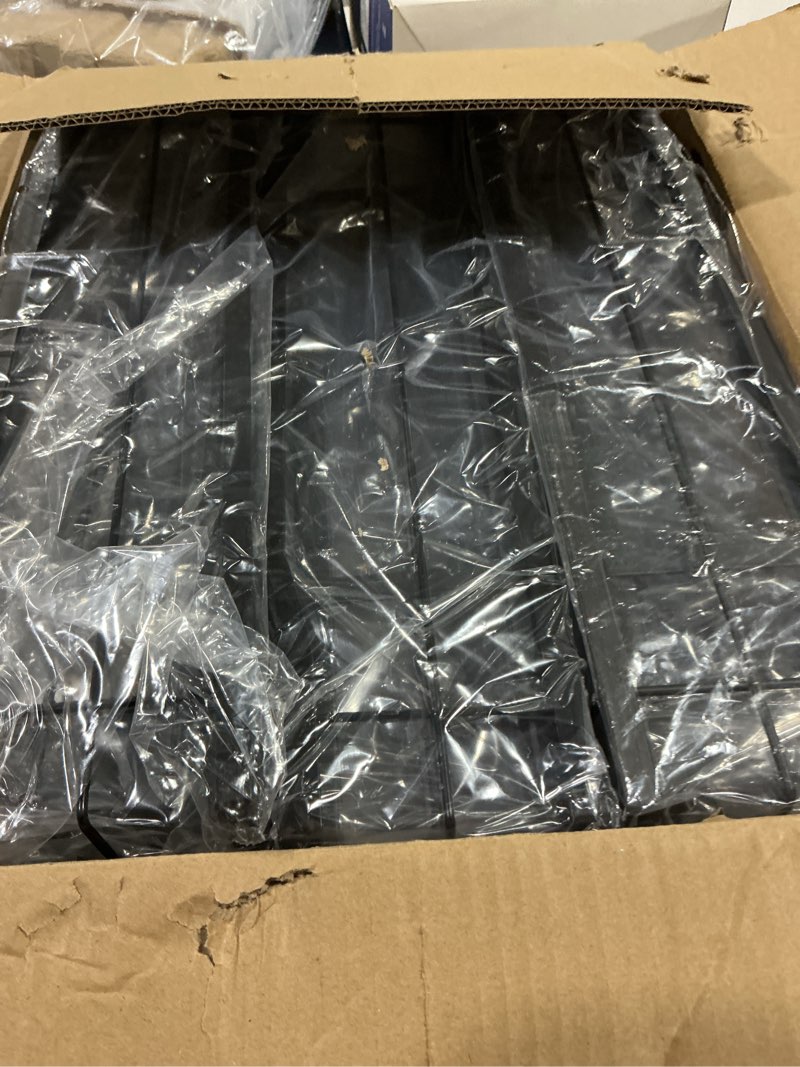 Condition photo showing Good Condition for Moforoco 9-Tier Over The Door Pantry Organizer, Pantry Organization and Storage, Black Hanging Basket Wall Spice Rack Seasoning Shelves, Home & Kitchen Bedroom Bathroom House Essentials 9-Tier Black