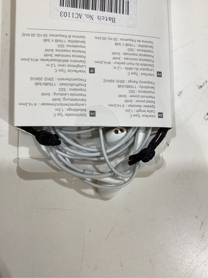 Condition photo showing New/Like New for usb c headphones for iphone 17 16 15 pro max plus ipad pro usb c earphones with microphone volume control usb c wired earbuds usb type c earphone for google pixel 8 samsung s25 s24 s23 s22 s21 s20 a55