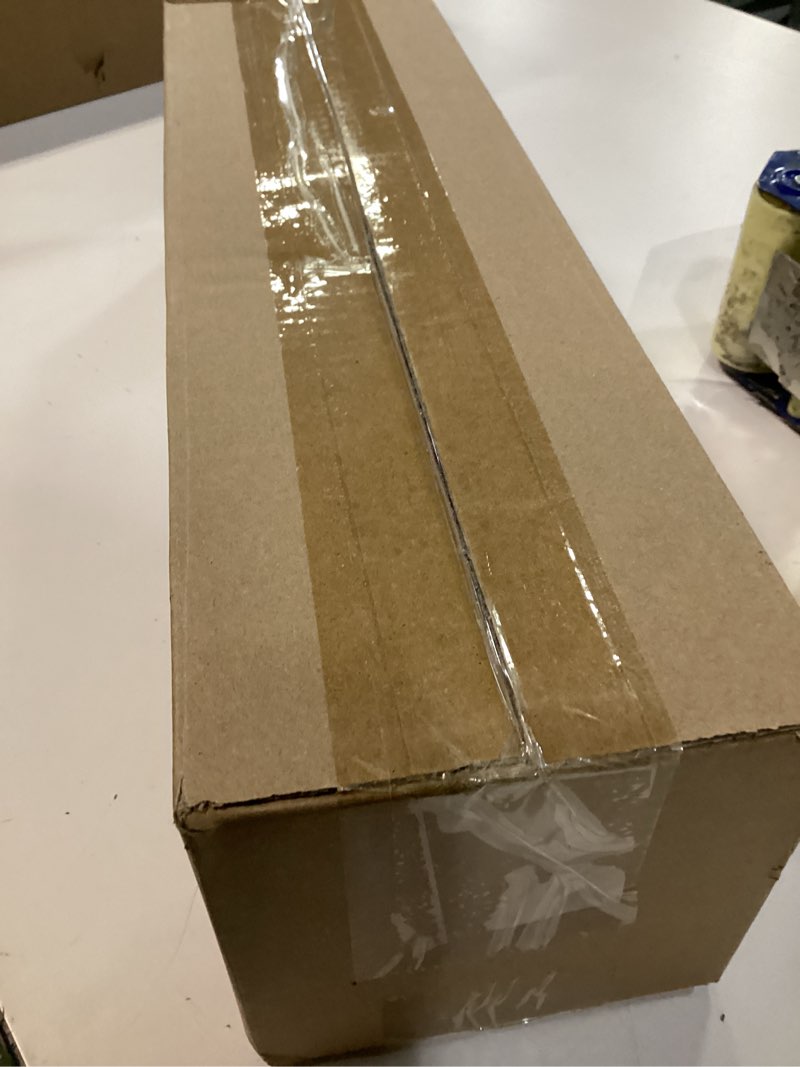 Condition photo showing New/Like New for AIZESI Curtain Rods 48-86 Inch Wrap Around Curtain Rod, Adjustable Window Rod for Blackout - Black Decorative Curtains Rods, Enhanced Light Blocking & Stylish Design Bedroom/Living Room Black 48"-86"