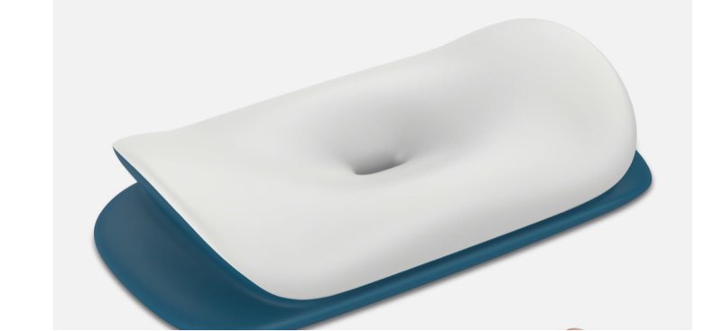Olumoon Cervical Neck Pillow for Pain Relief - Ergonomic Memory Foam Contour