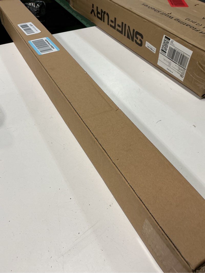 Condition photo showing New/Like New for lazblinds no tools no drill cordless zebra blinds for windows, dual layer light control for day and night, light filtering privacy roller blinds and shades for home, 33" w x 48" h, white white 33"w x 48"h