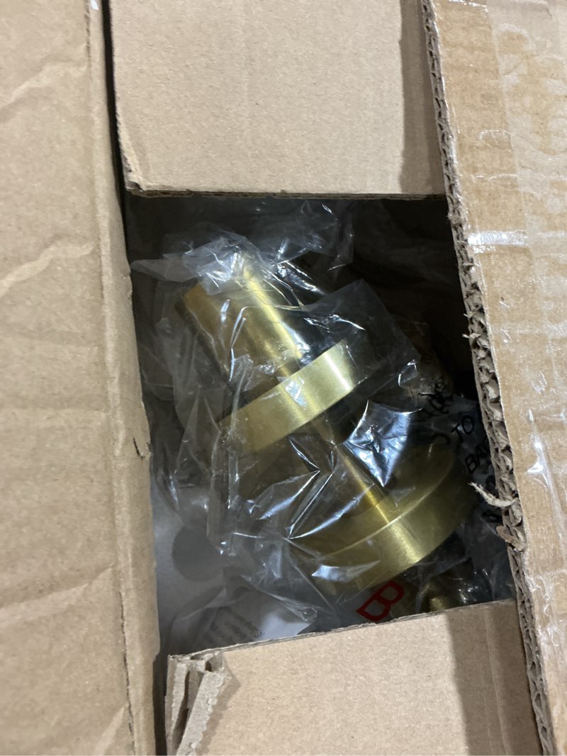 Wall Sconces Set of Two, Hardwired Brushed Gold Bathroom Sconces Wall Lighting with Clear Glass, Mod