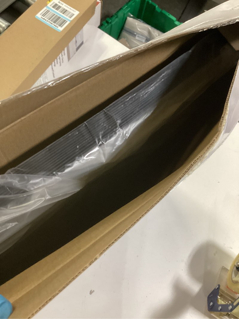 Condition photo showing New/Like New for Art3d PVC 3D Wall Panel, Decorative Wall Tile in Black 12-Pack 19.7"x19.7" 19.7 x 19.7 in. Black 12