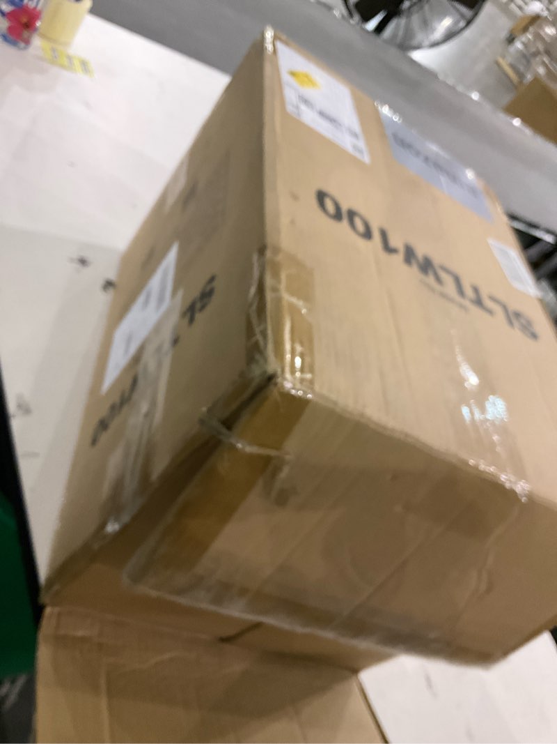 Condition photo showing As Is for SereneLife Bucket Towel Warmers, White Large Towel Warmer for Spa and Bathroom, Luxury Towel Heater Gifts for Him & Her, Auto Shut-Off, Fits 2 large, Blankets, Bathrobes, PJ's