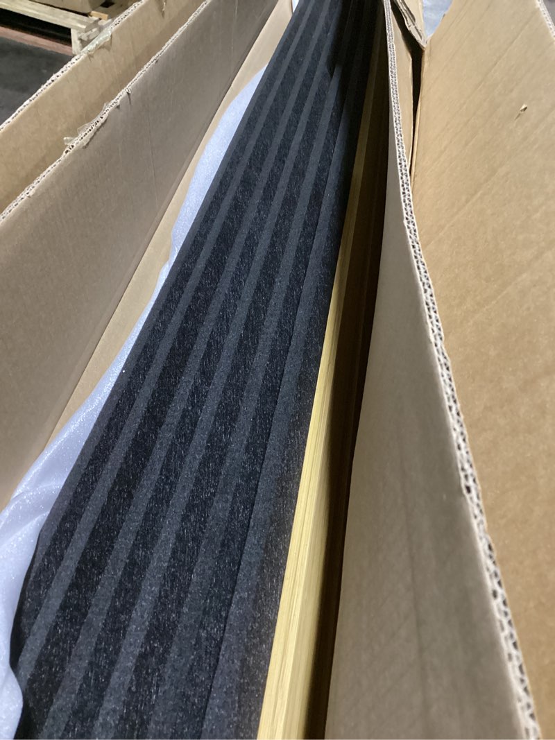 Condition photo showing New/Like New for art3d 6-piece wood slat acoustic panels for stylish decor and noise reduction, 3d textured panel for ceiling and wall, bamboo-hued 6pcs - 94.5 * 7.9 inch bamboo-hued 6