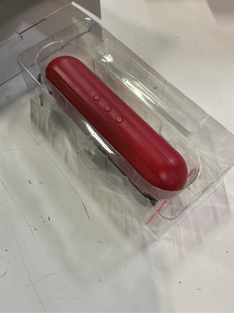 Condition photo showing Good Condition for vibe red portable bluetooth speaker model dg-478