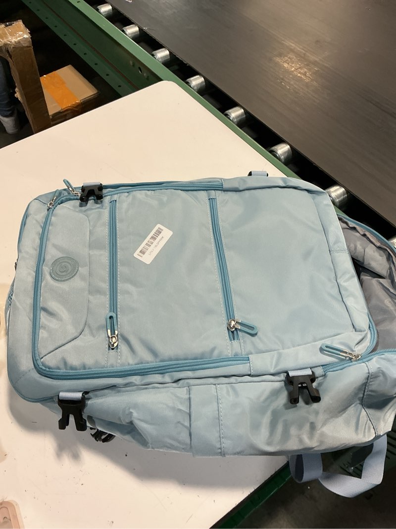Condition photo showing Good Condition for sowaovut travel laptop backpack, extra large high school college backpacks, flight approved daypack business bag fit 17.3 inch laptop for men women (light blue)