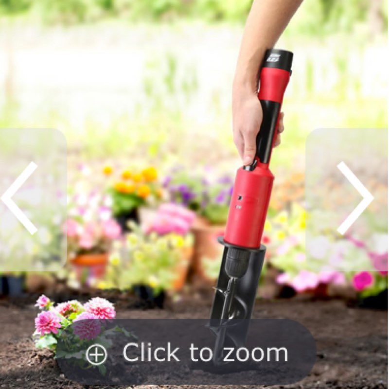 The Cordless Powered Auger Shovel