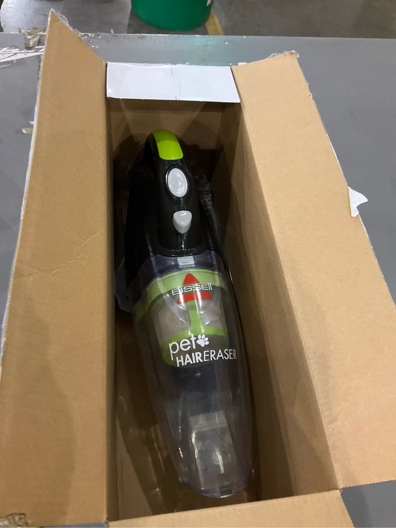 Condition photo showing As Is for BISSELL Pet Hair Eraser Cordless Hand Vacuum  1782