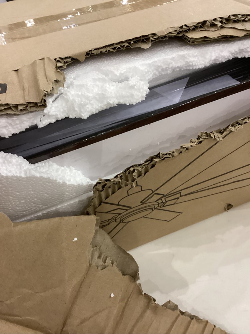 Condition photo showing Good Condition for ZMISHIBO 72 Inch Ceiling Fan No Light with Remote Control, 8 Blades Quiet DC Reversible Motor, 6-Speed, Timer, Black Finish, Indoor Outdoor Ceiling Fans for Patios, Living Room, Garage Black 72 Inch